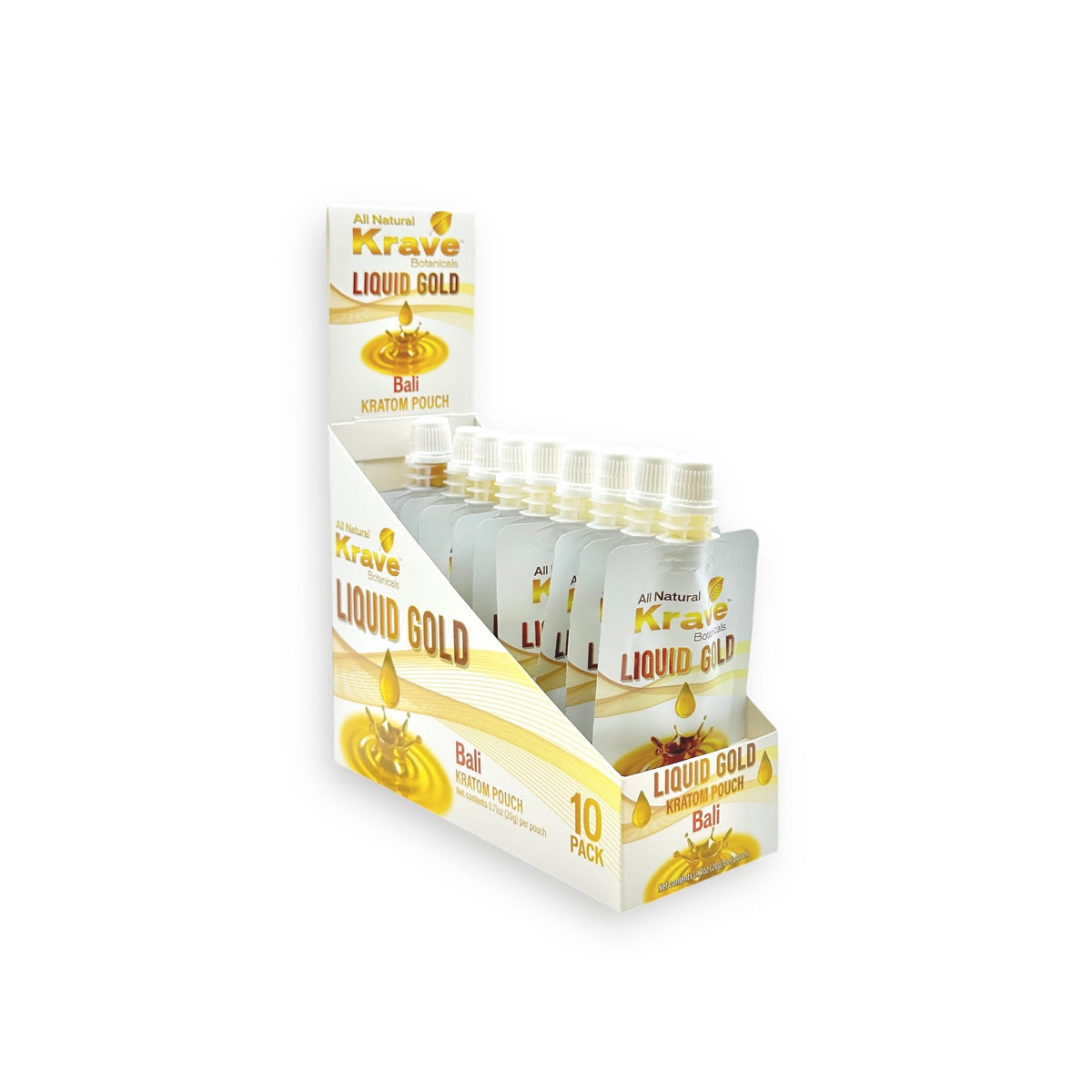 KRAVE Liquid Gold Pouch Bali 10ct