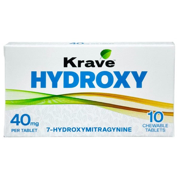 KRAVE 7-Hydroxy Tablets 40mg 10/6ct