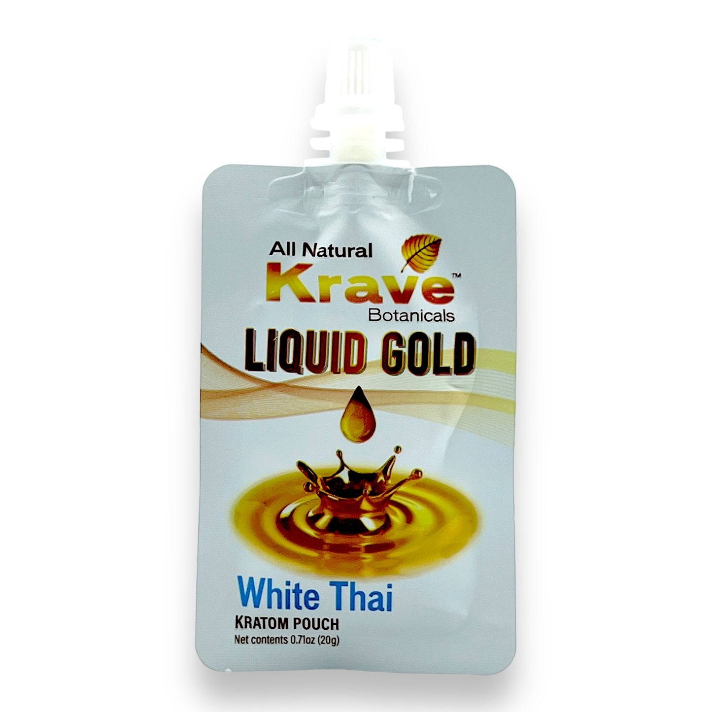 KRAVE Liquid Gold Pouch White Thai 10ct