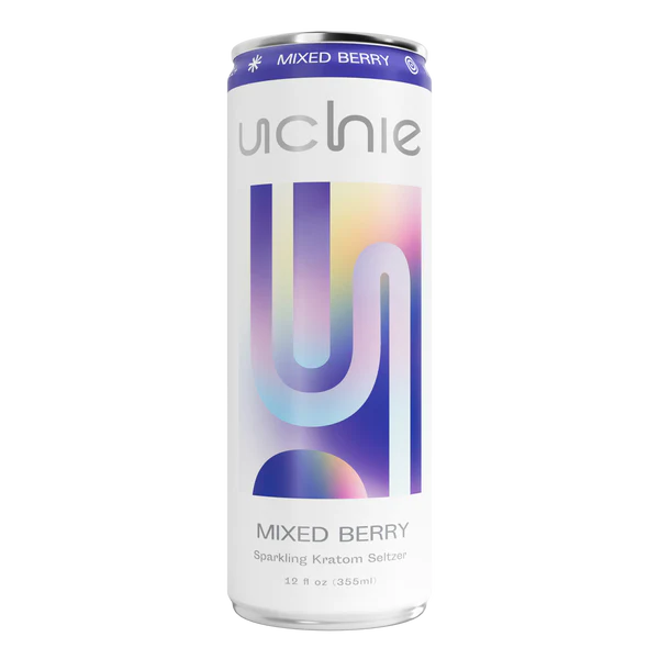 UCHIE Extracts & Drinks Kratom Seltzer 50mg MIT 12oz