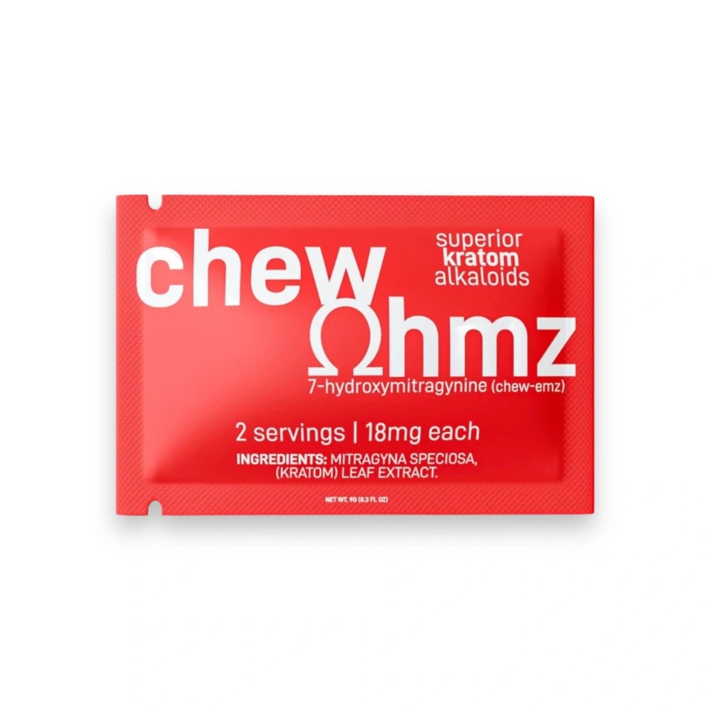 OHMZ Gummies & Edibles 7-Hydroxy Gummies 36mg MIT 2-Pack Red