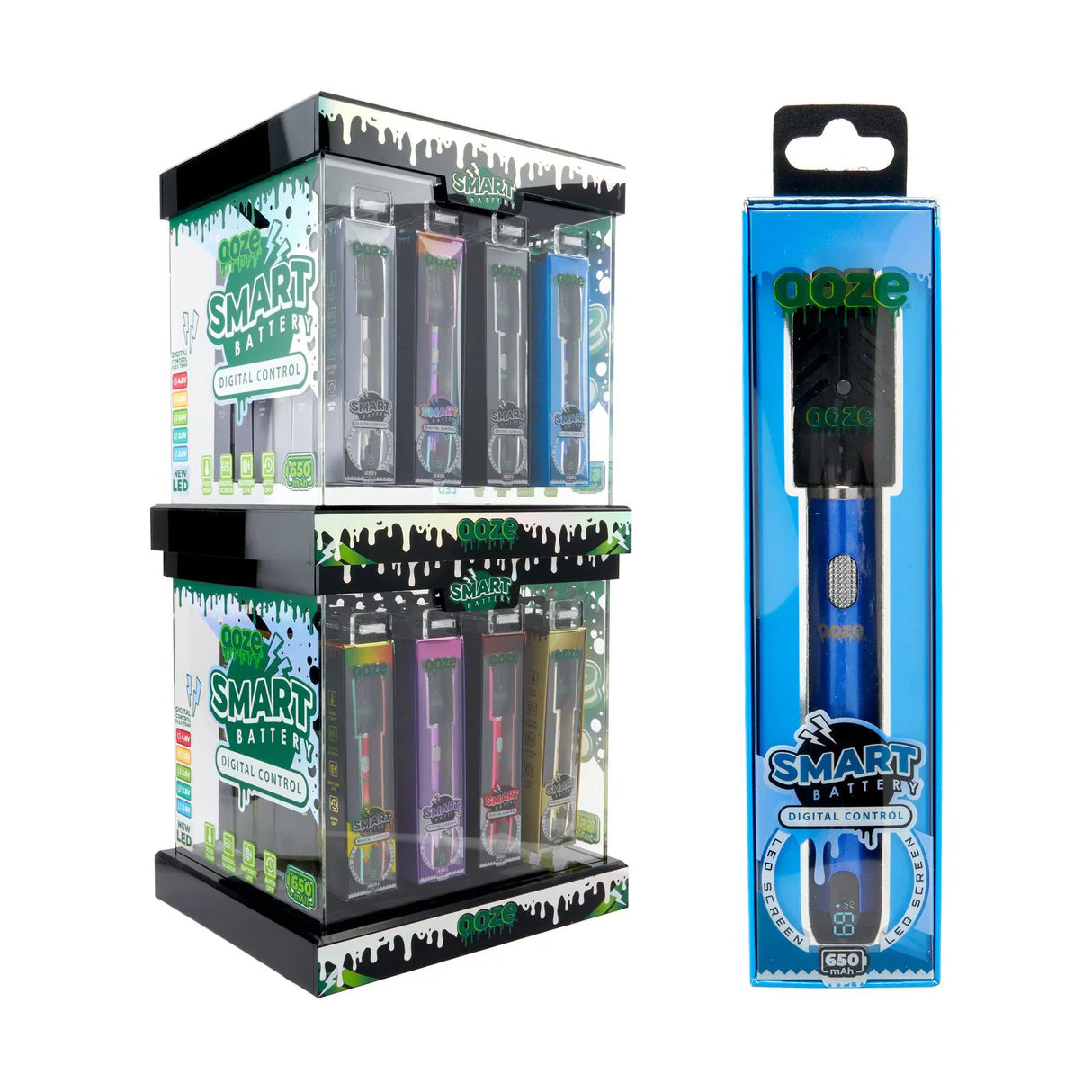 OOZE Smart Battery 650mAh Display 48ct