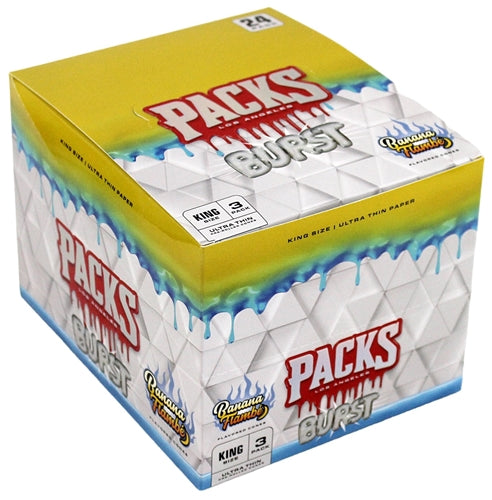 PACKS BURST Ultra Thin Cones King Size 3/24ct