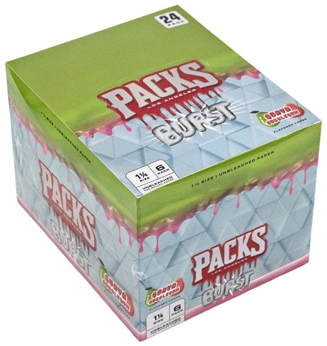 PACKS BURST Unbleached Cones 11/4 Size 6/24ct