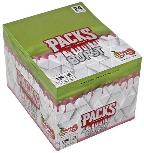 PACKS BURST Ultra Thin Cones King Size 3/24ct