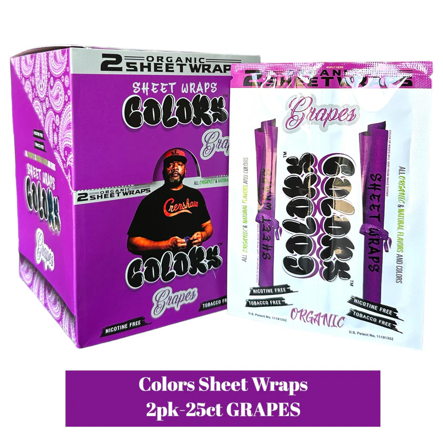U-NITED COLORS Sheet Wraps 2/25ct