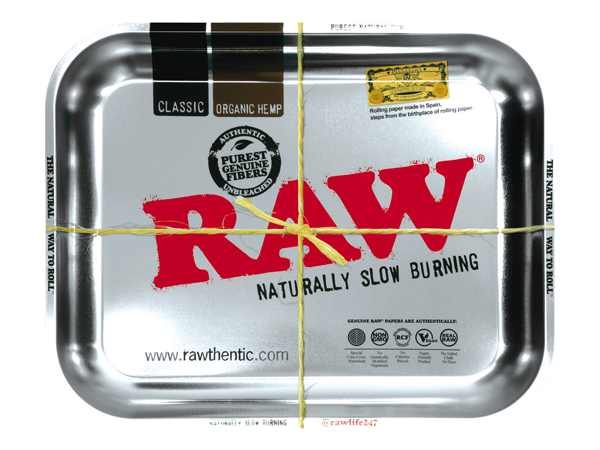 RAW Metal Tray Large Silver 1ct