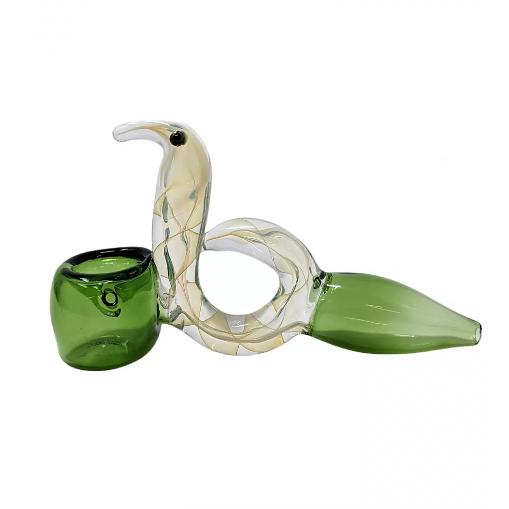 4" Color Tube Bird Hand Pipe (RKGS18)