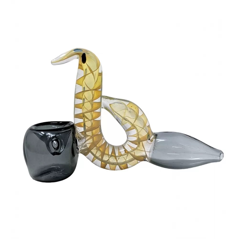 4" Color Tube Bird Hand Pipe (RKGS18)