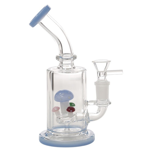 6" Mushroom Kingdom Showerhead Perc Mini Rig (RP136-GBL)