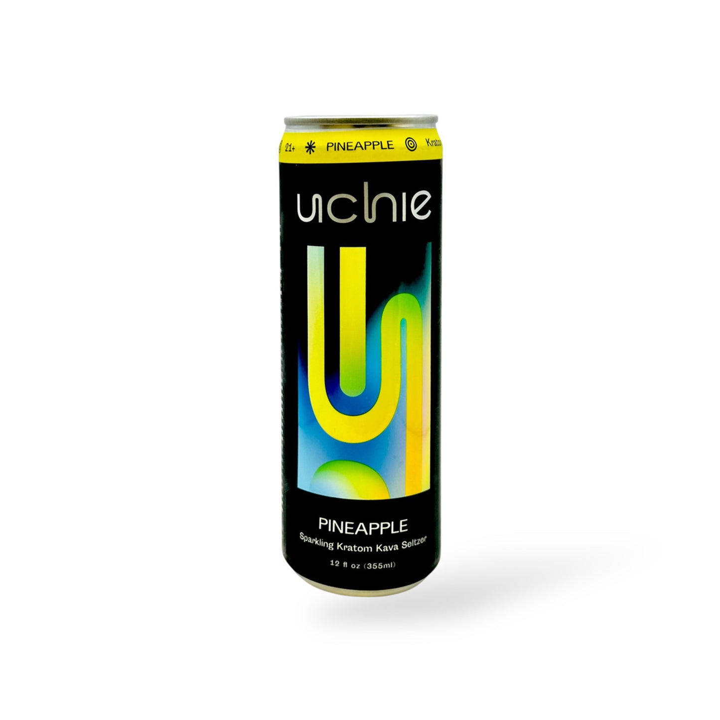 UCHIE Extracts & Drinks Kratom & Kava Seltzer 25mg MIT 12oz