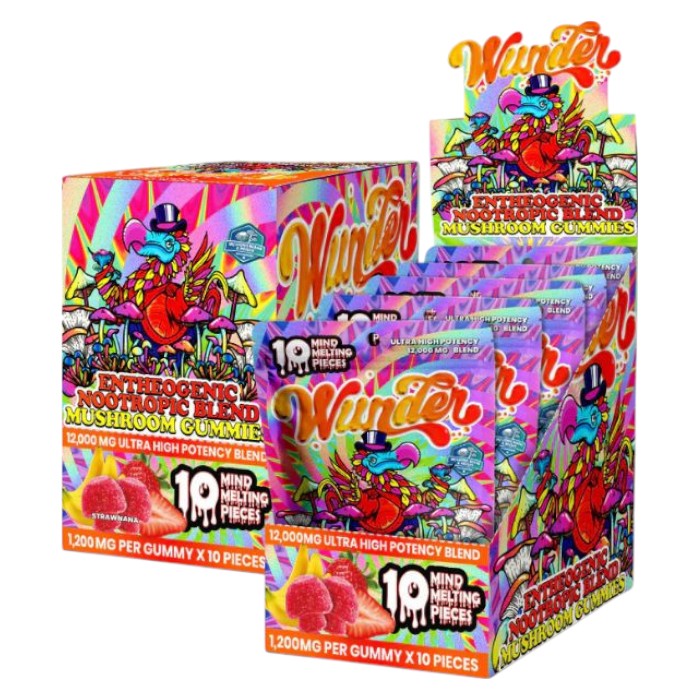 Wunder Gravity Feeders High Potency Entheogenic Shelf Pack (10 x 5)