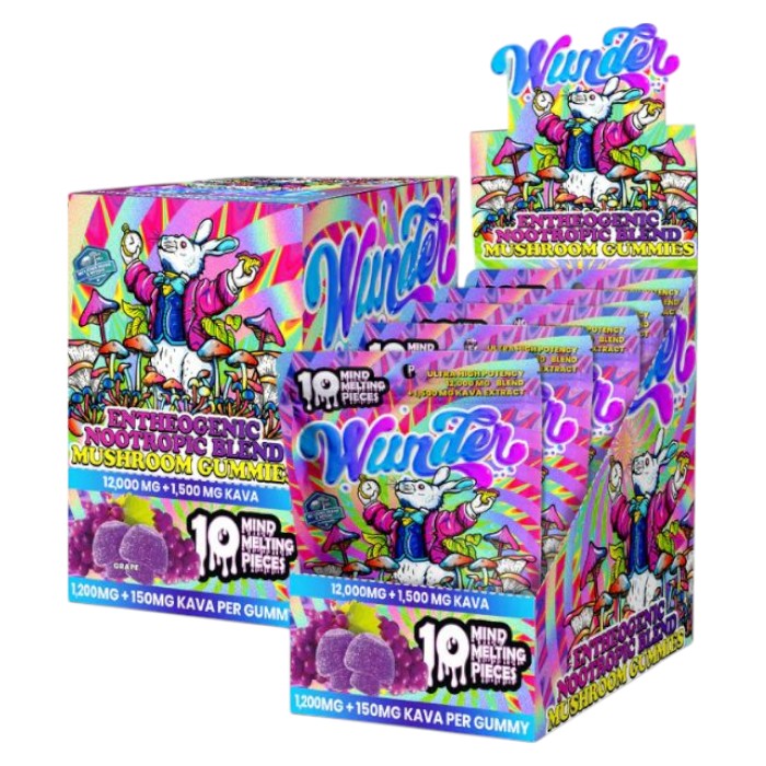 Wunder Gravity Feeders High Potency Entheogenic Shelf Pack (10 x 5)