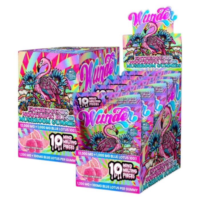 Wunder Gravity Feeders High Potency Entheogenic Shelf Pack (10 x 5)