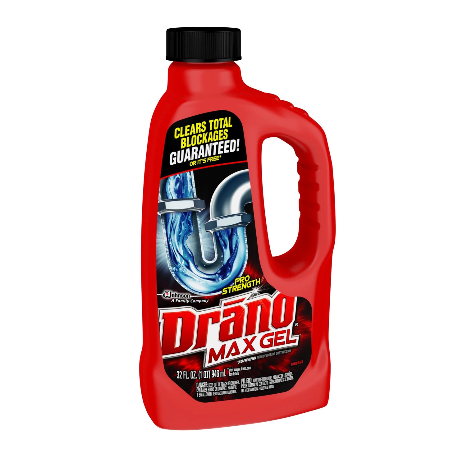 DRANO Cleaning Accessories DRAIN OPENER 32 OZ MAX GEL CLOG REMOVER