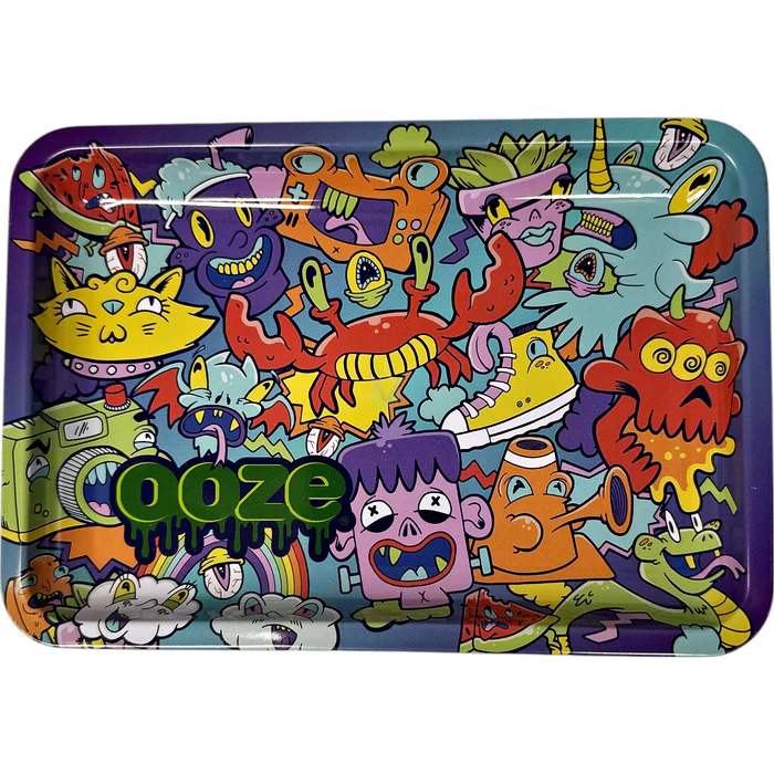 OOZE Vibrant Nature Collection Metal Tray 1ct