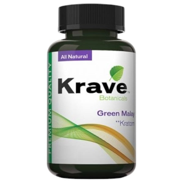 KRAVE Kratom Green Malay Caplets 150/1ct