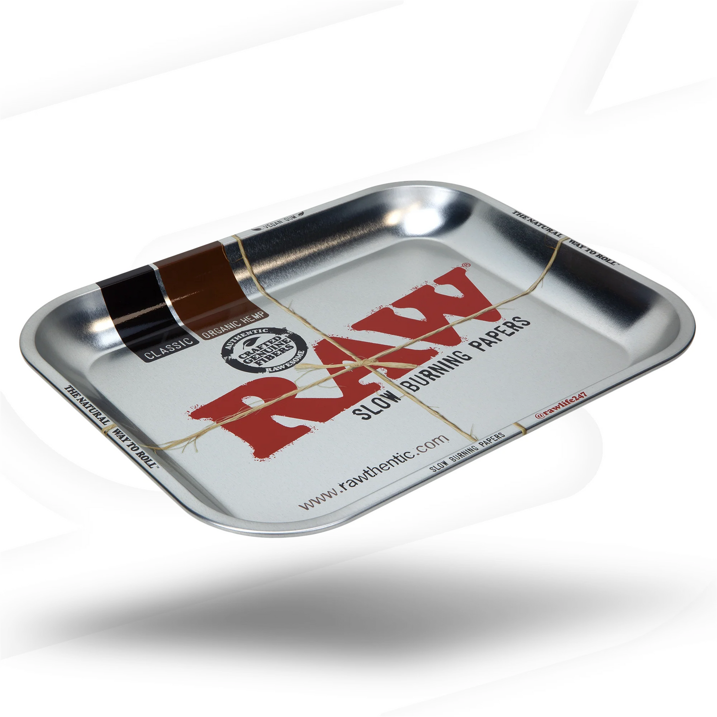 RAW Metal Tray Large Silver 1ct