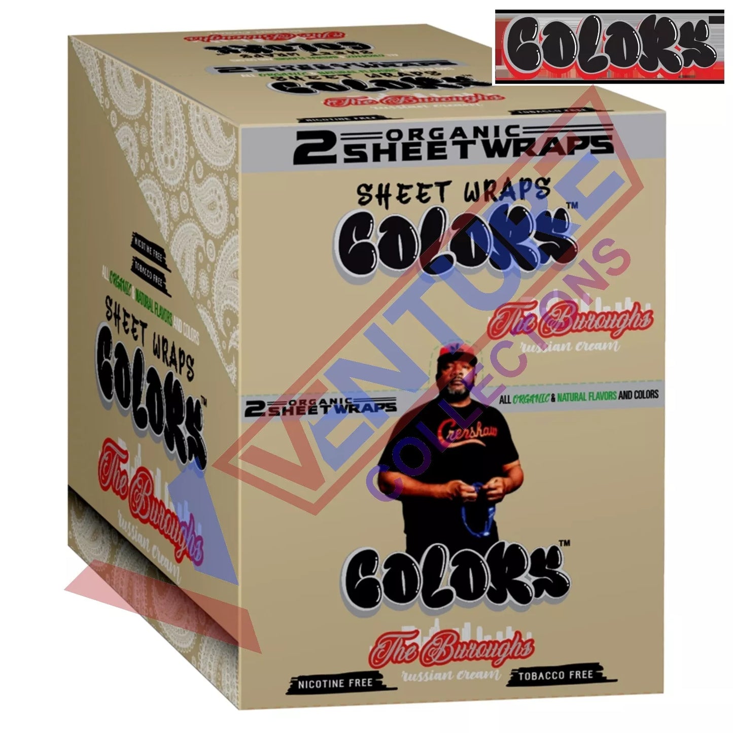 U-NITED COLORS Sheet Wraps 2/25ct