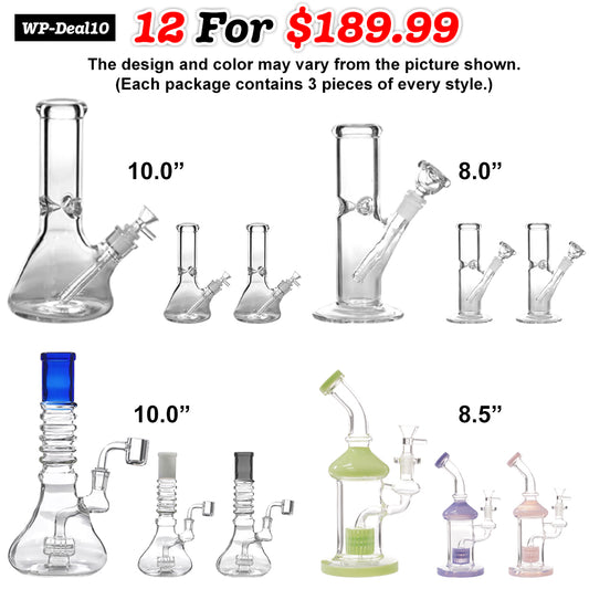 Water Pipe Deal - 10 (12 per Pack)