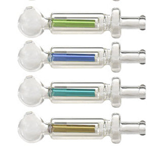 O.B. 5.0" Multi Color Tube Park Shower (4pcs Set)