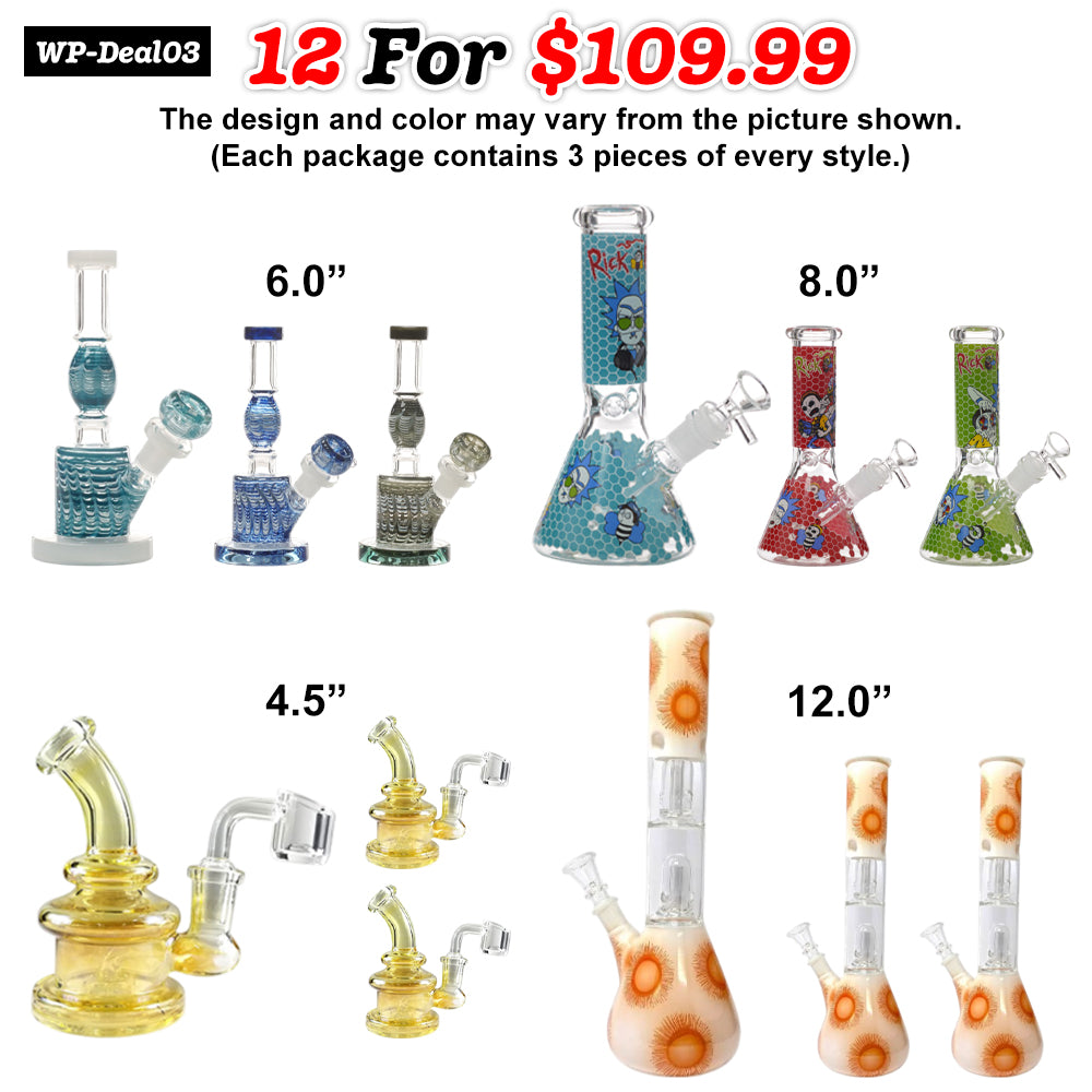 Water Pipe Deal - 03 (12 per Pack)