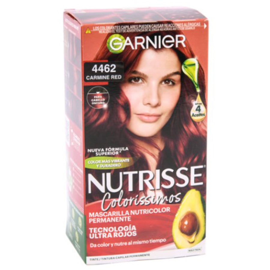 NUTRISSE HAIR COLOR 128 G # 4462 ROJO CARMIN