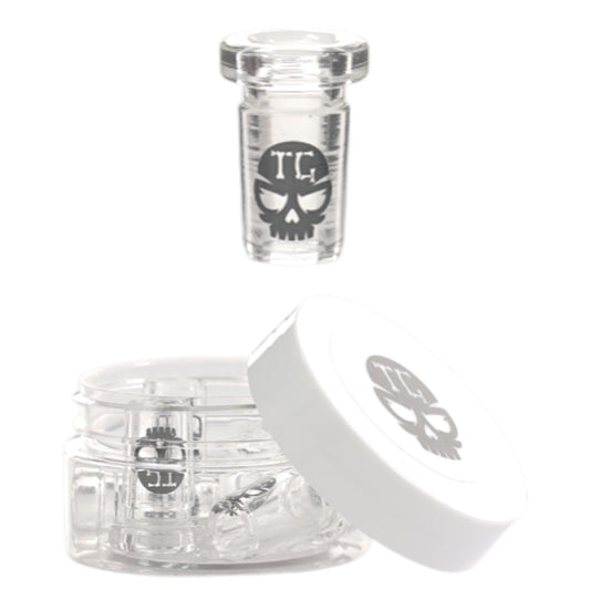 Toxic Glass Adapter 14mm Male to 10mm Male Reducers Jar (TXAT49)