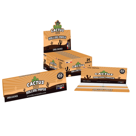 Cactus Paper Unbleached King Size With Tips