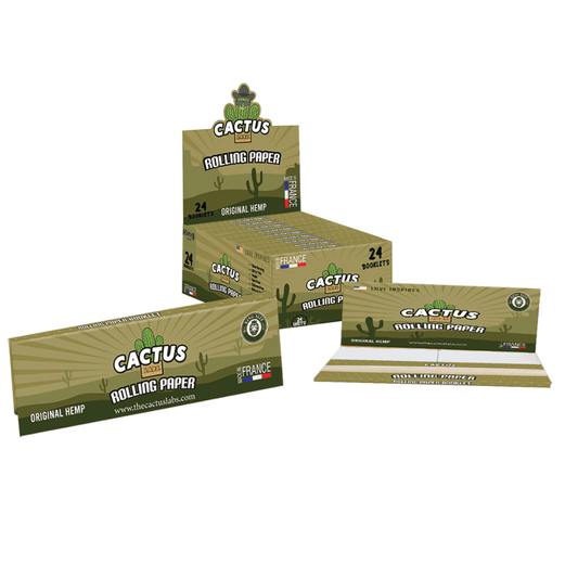 Cactus Paper Original Hemp With Tips King Size