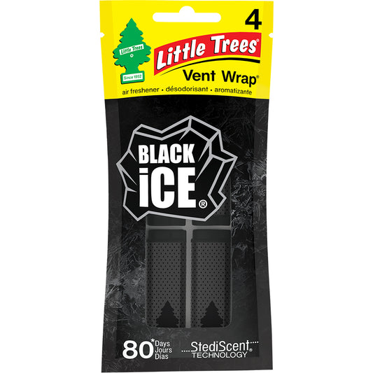 LITTLE TREE 4 CT VENT WRAP BLACK ICE