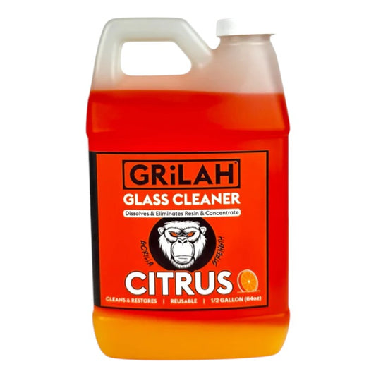 Grilah Glass Cleaner Alcohol Premium Grade 64oz - Citrus