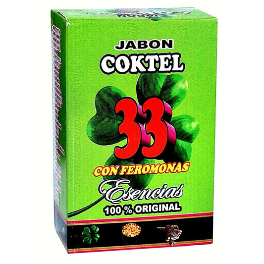 JABON BAR SOAP 3.3 OZ (100G) ASSORTED TRIPLE ACTION FEROMONAS UNISEX