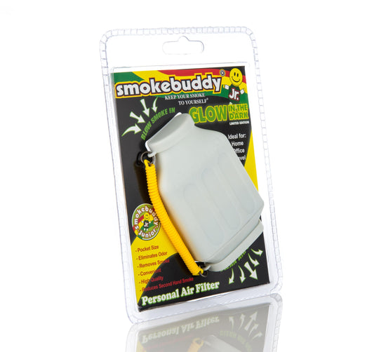 SMOKE BUDDY Junior Glow In The Dark White 1ct