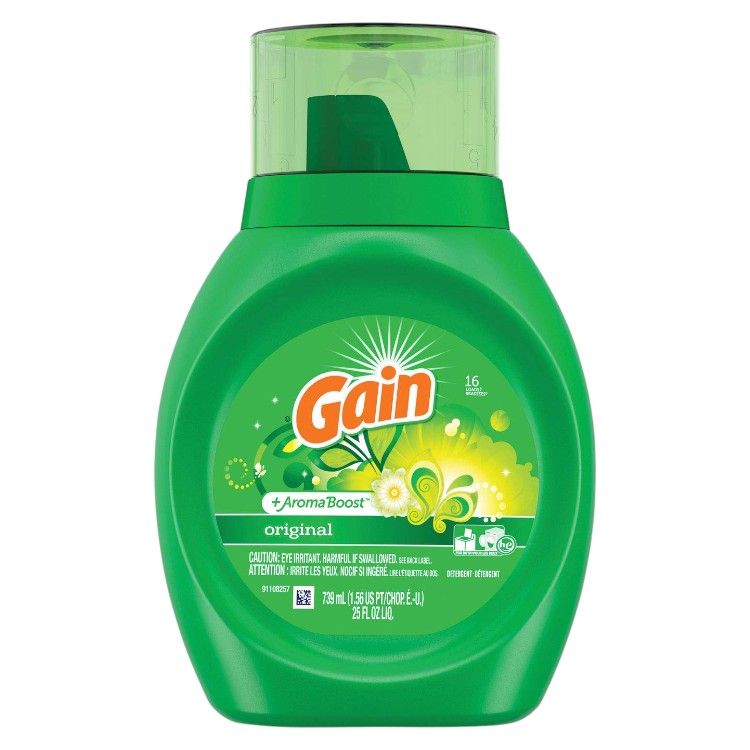 GAIN Laundry LIQUID DETERGENT 25 OZ ORIGINAL