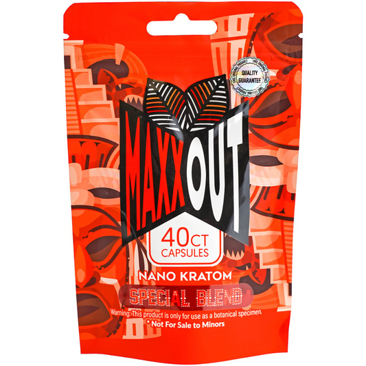 MAXXOUT Kratom Special Blend Capsules 40ct