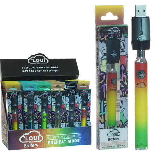 Cloud Smart Battery Twist 650mah (Assorted)
