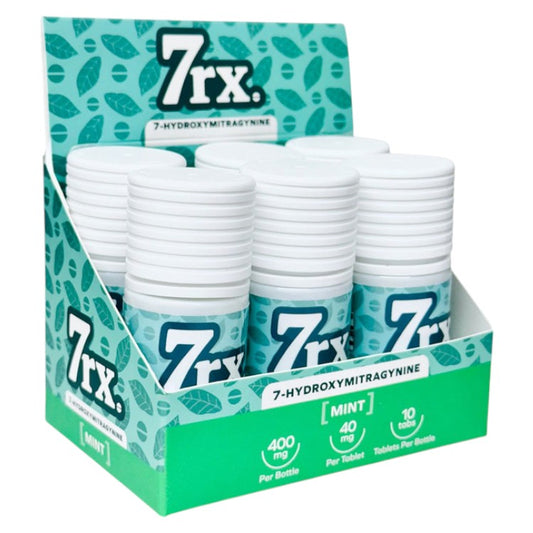 7rx 7-Hydroxymitragynine Chewable Tablets with Box (40mg Per Tablet)