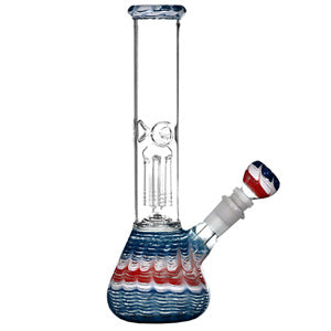 Unbranded Glass Fancy with 4 Arms (8034) 10.0"