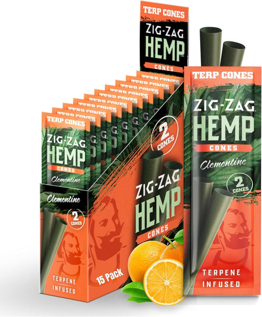 ZIG ZAG Cones Terpene Infused 2-pack
