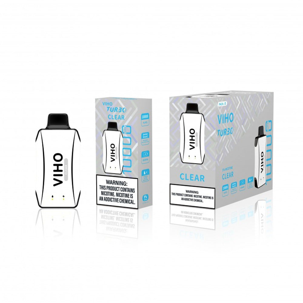 Viho Turbo (Dispo) (10000Puff)(17mL) 50mg Clear