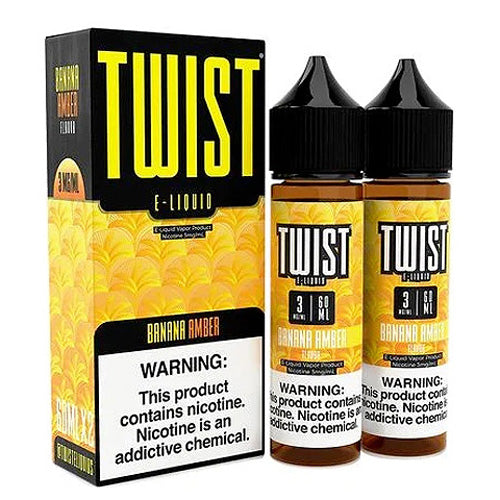 Twist LIQFB 120mL 00mg (60mL x2) Banana Amber/Banan.Oatm.Cookie