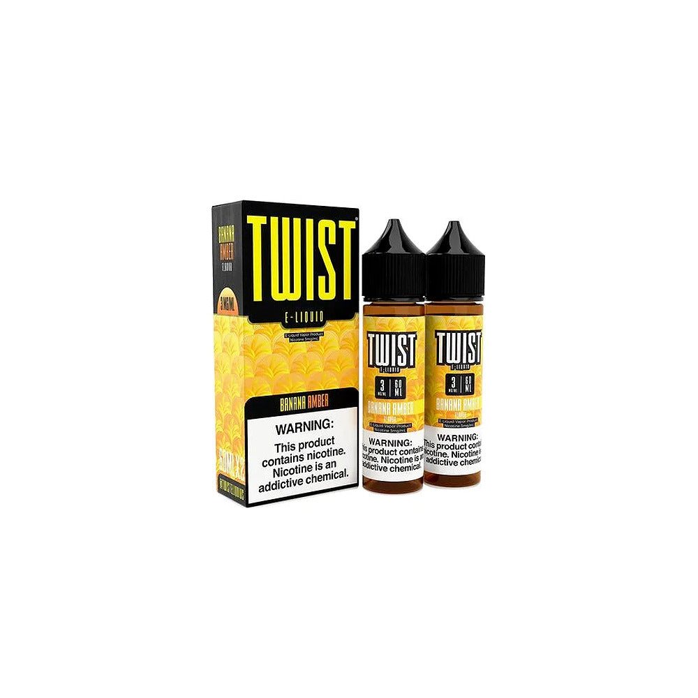 Twist LIQFB 120mL 00mg (60mL x2) Banana Amber/Banan.Oatm.Cookie