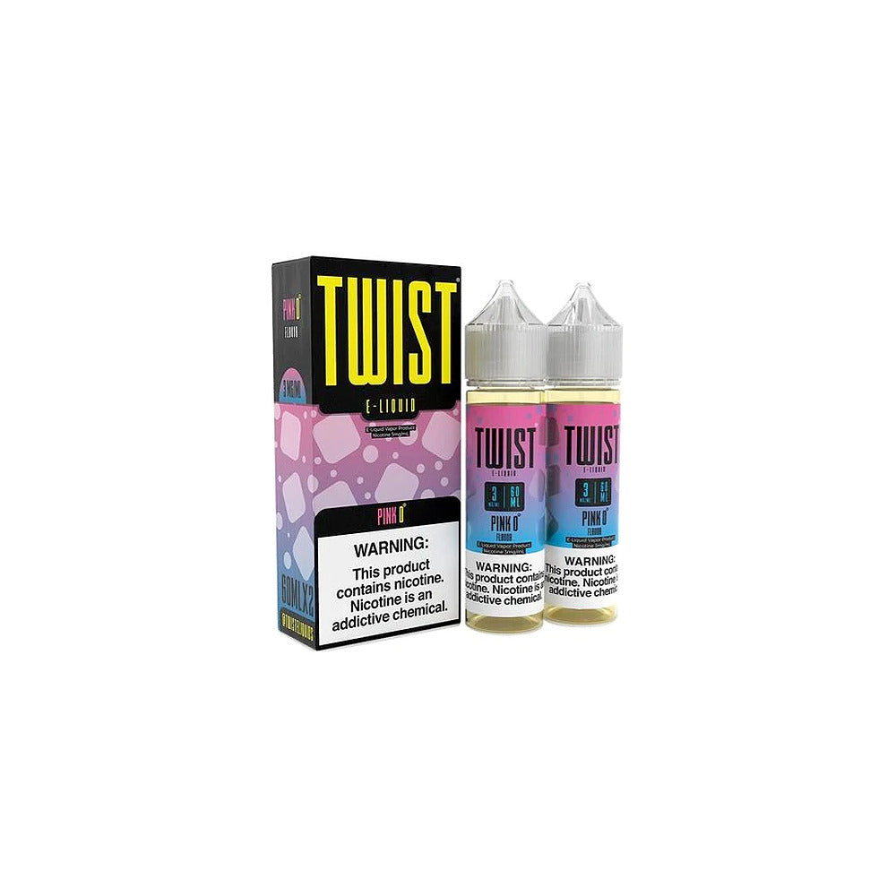 Twist LIQFB 120mL 00mg (60mL x2) Pink 0 (Iced Pink Punch)