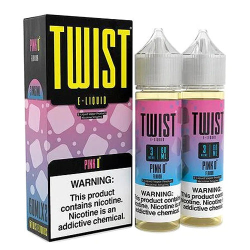 Twist LIQFB 120mL 00mg (60mL x2) Pink 0 (Iced Pink Punch)