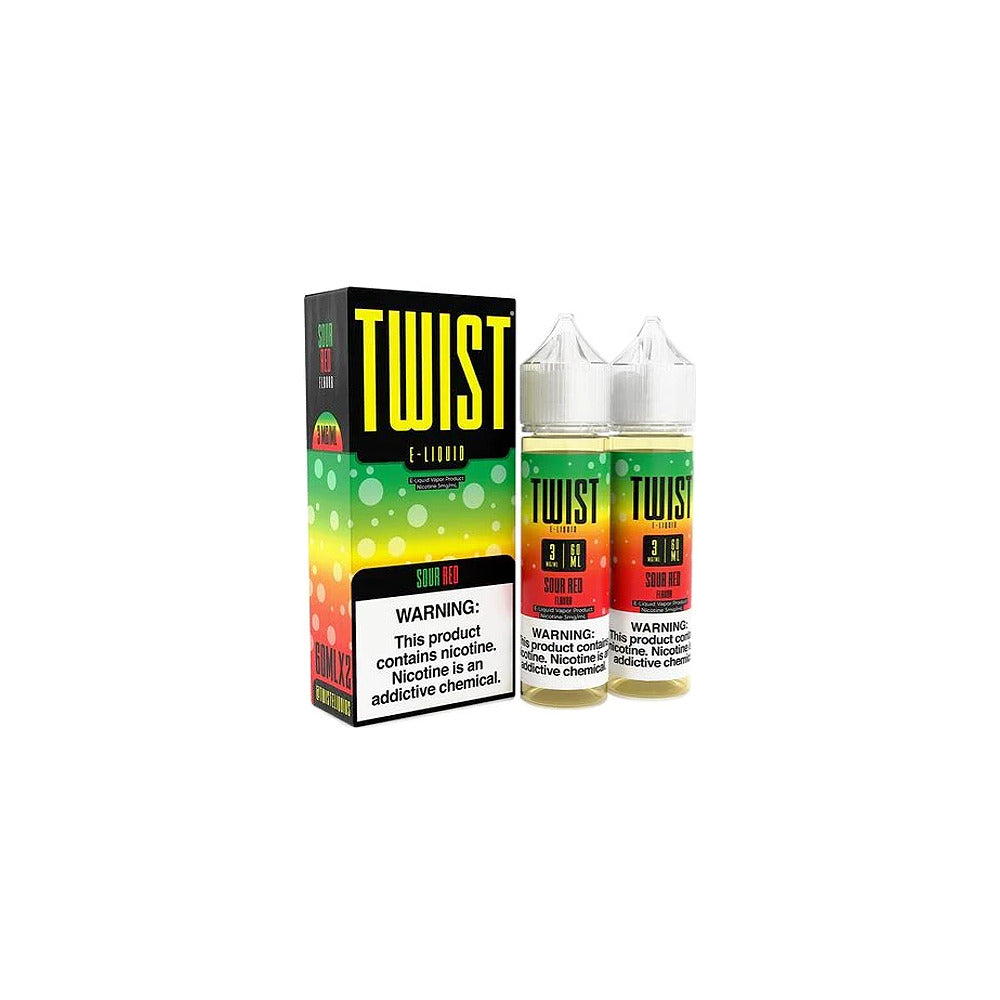 Twist LIQFB 120mL 00mg (60mL x2) Sour Red