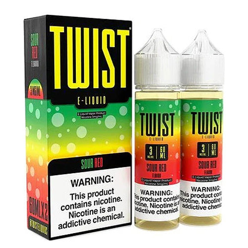 Twist LIQFB 120mL 00mg (60mL x2) Sour Red