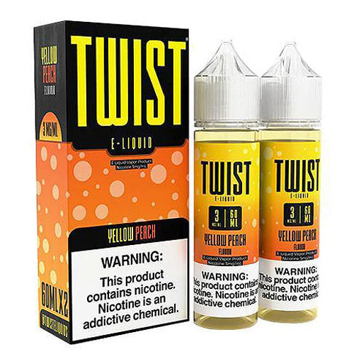 Twist LIQFB 120mL 00mg (60mL x2) Yellow Peach