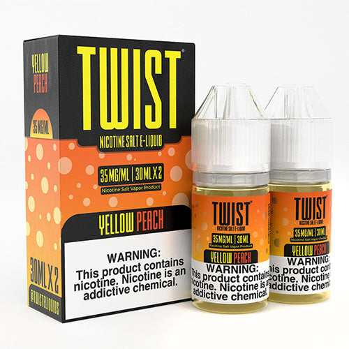 Twist LIQSALT 60mL 35mg (15mL x2) Yellow Peach