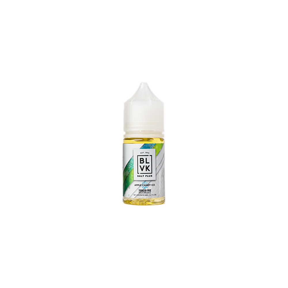 Plus BLVK LIQSALT 30mL 35mg Apple Candy Ice/Sour Apple Ice